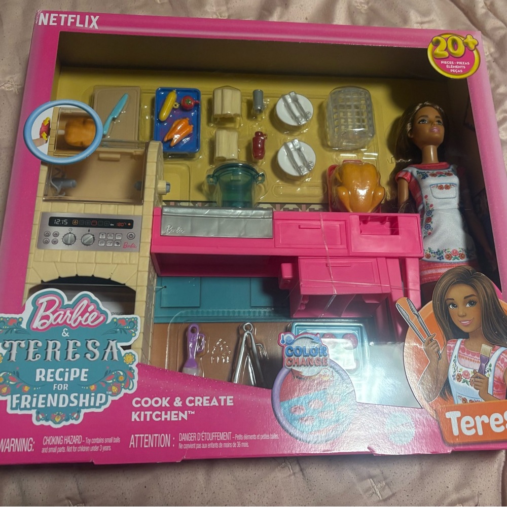 Barbie Teresa Cook & Create Kitchen Playset